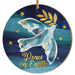 Dove Of Peace Ceramic Christmas Decoration