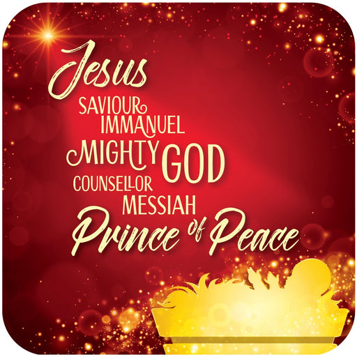 Saviour Christmas Coaster