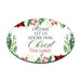 Oval Fridge Magnet