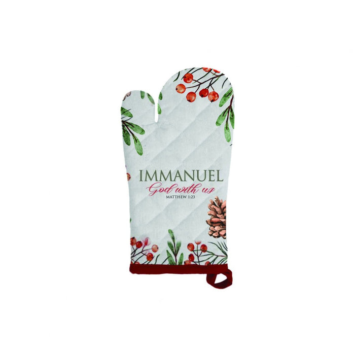 100% Cotton Oven Gloves - Pair