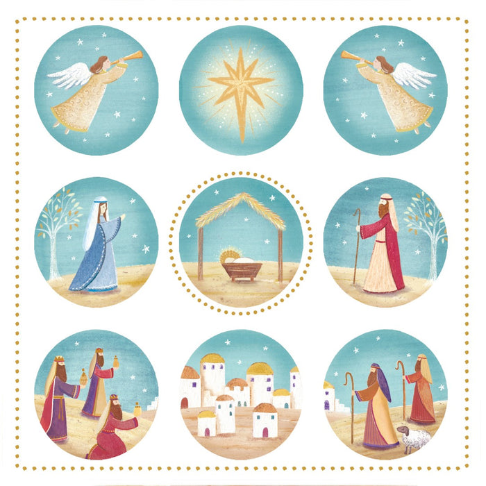 Tearfund - Nativity Circles - (Pack Of 10)