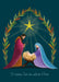 Adoring Family Christmas Cards (Pack Of 10)