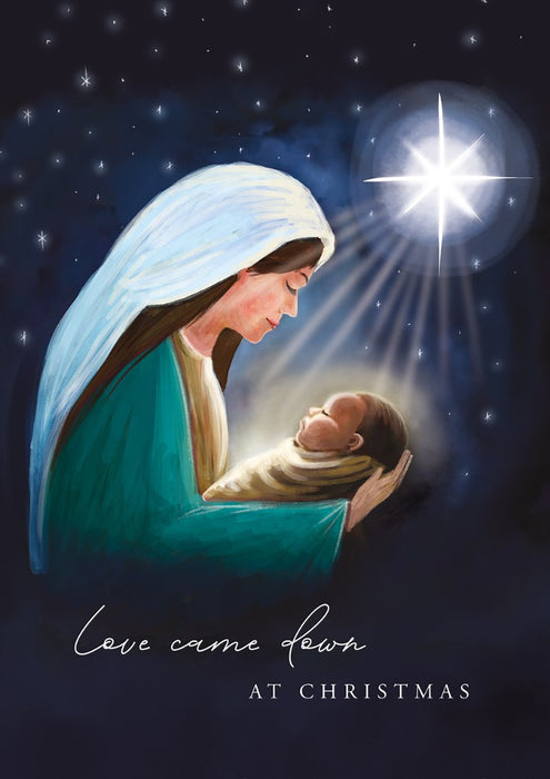 Love Came Down Christmas Cards (Pack Of 10)