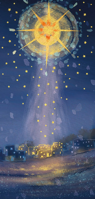 Shining Stars Christmas Cards (Pack Of 10)