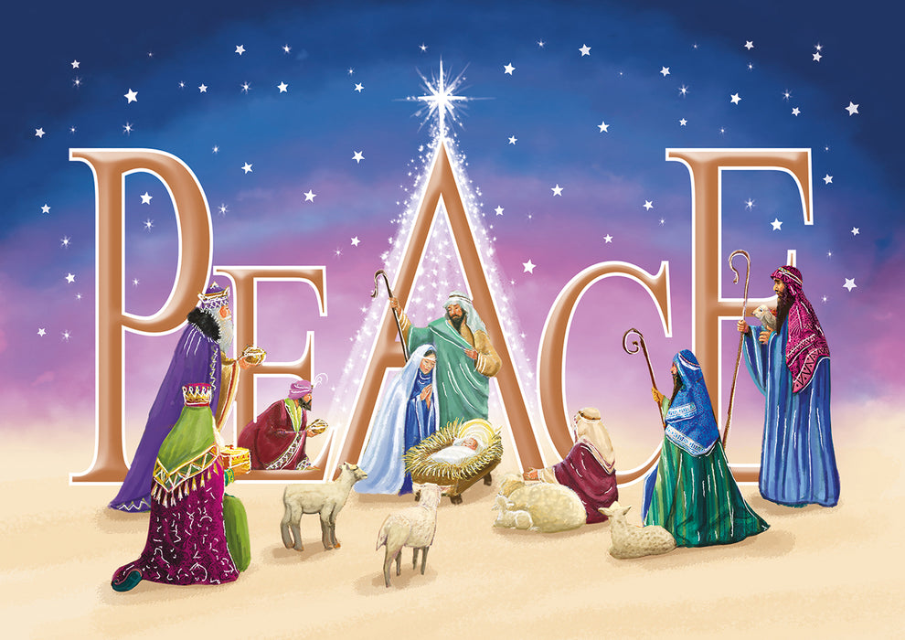 Miracle In The Manger Christmas Cards (Pack Of 10)
