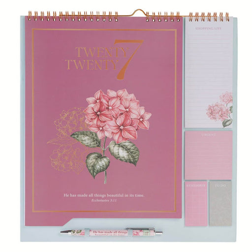 2027 Wall Calendar Organizer: All Things Beautiful