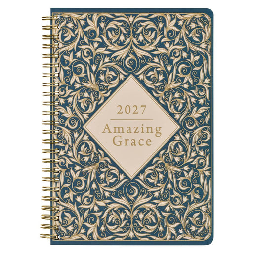 2027 Spiral Weekley Planner: Amazing Grace