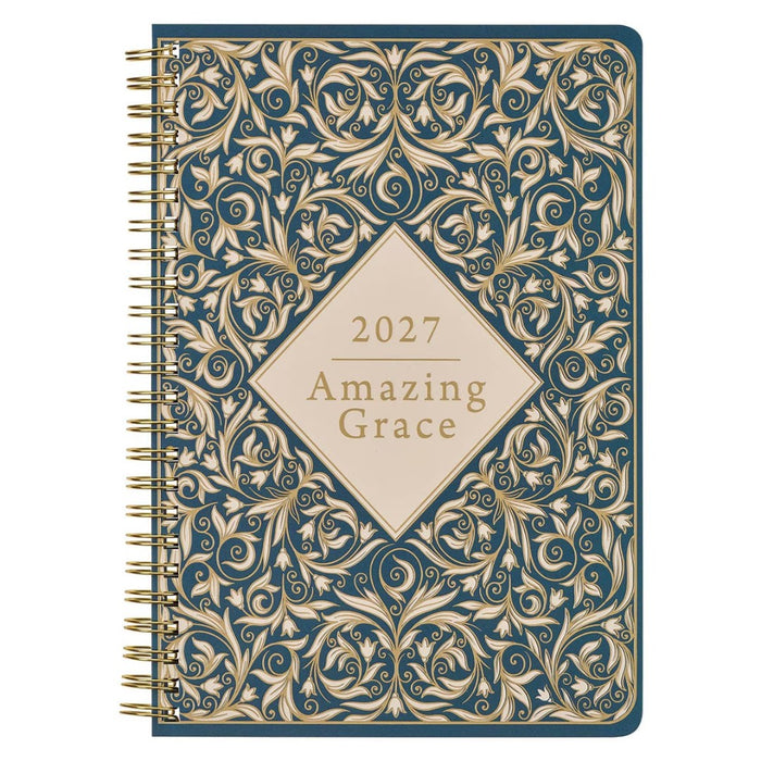 2027 Spiral Weekley Planner: Amazing Grace