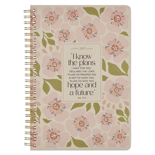 2027 Spiral Weekley Planner: I Know/Plans