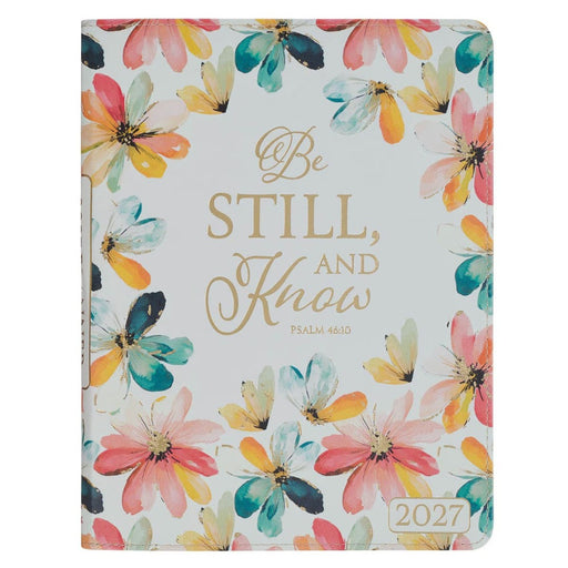2027 Large 18 Month Planner: Be Still