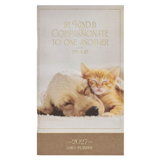2027 Small Daily Planner: Be Kind