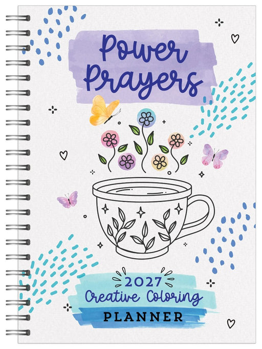 2027 Planner: Power Prayers Creative Coloring