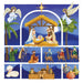 Advent Calendar Square Card: Christmas Story