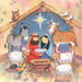 Advent Calendar Square Card: In A Stable