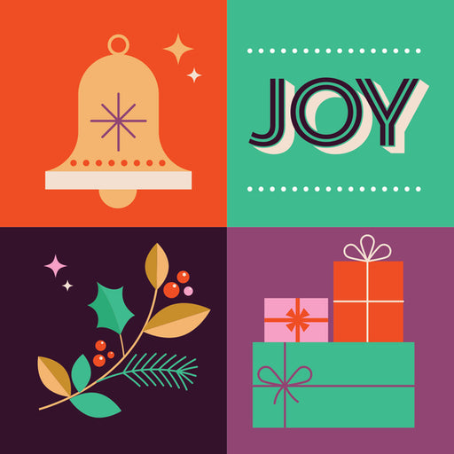 Compassion Charity Christmas Cards Mini: Joy Icons (10Pk)