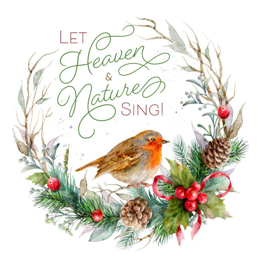 Compassion Charity Christmas Cards: Let Heaven And Nature Si