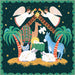 Christmas Cards Square: Nativity (Pack Of 4)