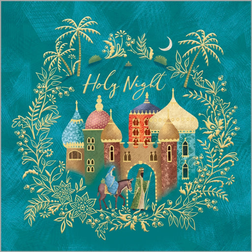 Christmas Cards Square: Holy Night (Pack Of 4)