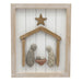 Pebble Nativity Plaque