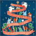 Christmas Cards Square: Nativity Scene (Pack Of 4)