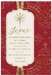 Christmas Boxed Cards: Red & Gold (Pack Of 16)