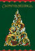 Christmas Boxed Cards: Green Christmas Tree (Pack Of 16)