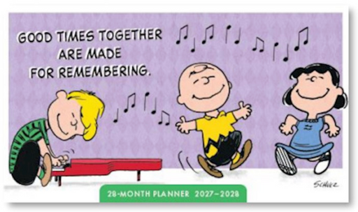 2027-2028 Pocket Planner: Peanuts