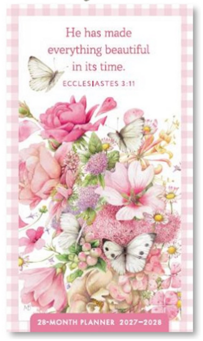 2027-2028 Pocket Planner: He Has Made Everything Beautiful