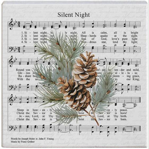 Mini Christmas Sign Square: Silent Night