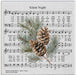 Mini Christmas Sign Square: Silent Night