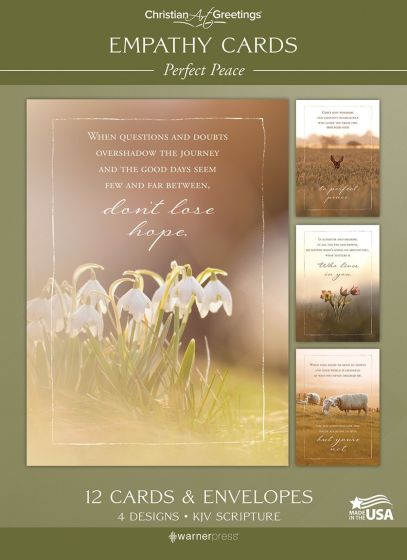 Perfect Peace Boxed Cards (Pack of 12)