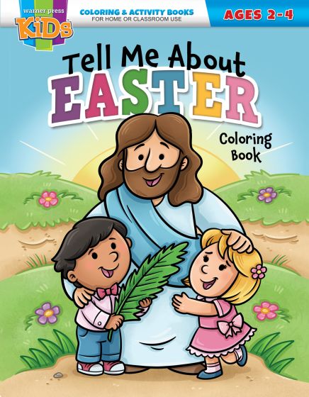 Tell Me About Easter Colouring Book