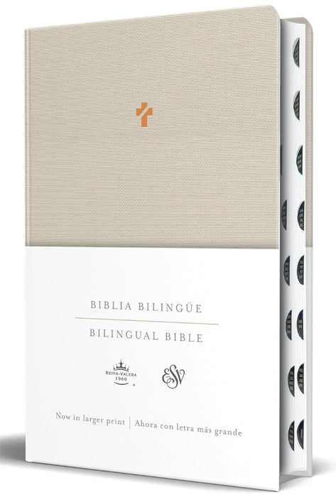 Biblia Bilingüe Reina Valera 1960/ESV Letra Grande