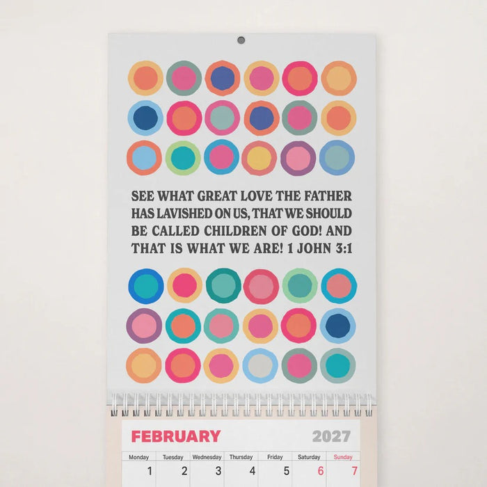 2027 Christian Wall Calendar