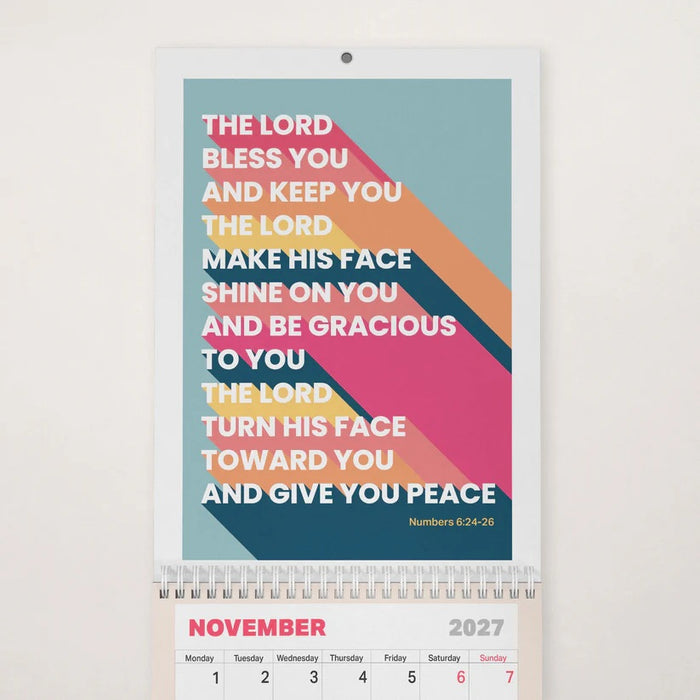 2027 Christian Wall Calendar