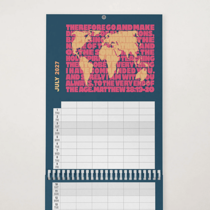 2027 Family Planner