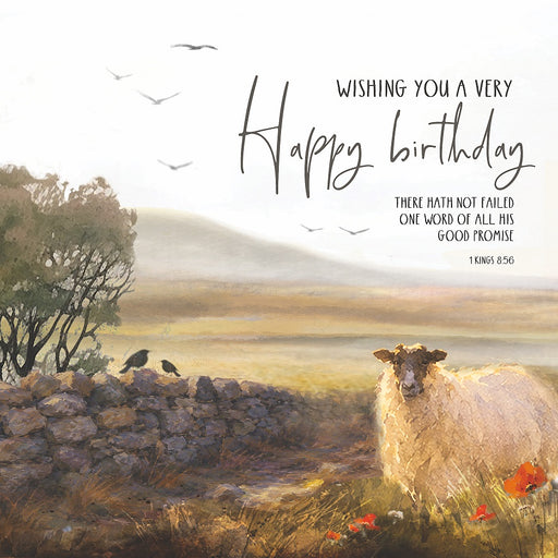 Slemish Sheep Birthday Card