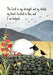 Sheep And Blackbird Greetings Card