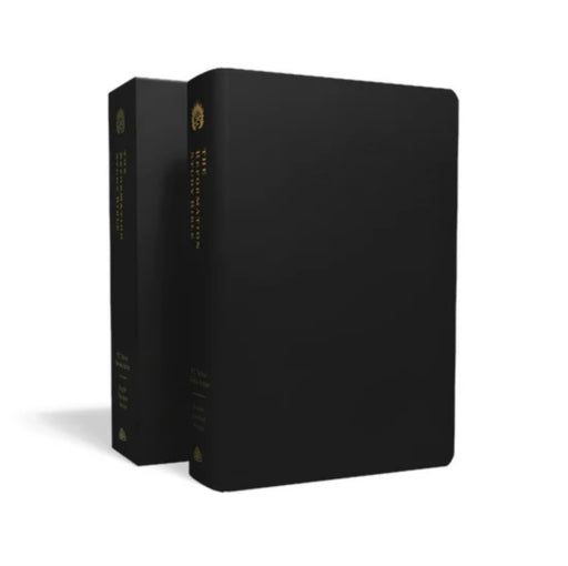 ESV Reformation Study Bible, Black, Genuine Leather