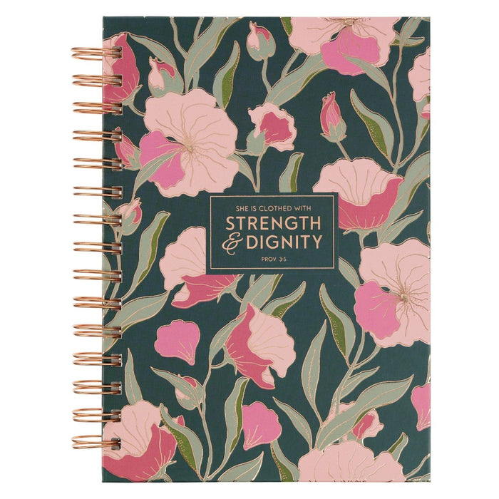 Strength & Dignity Wide Ruled Notebook