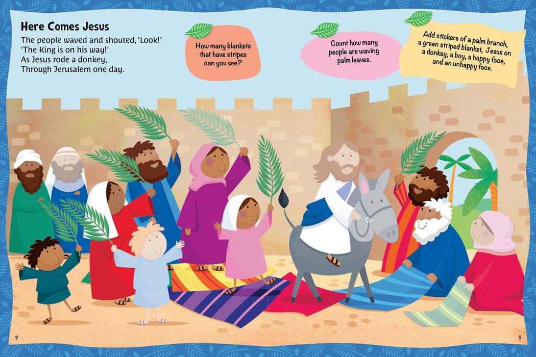 The Easter Story Sticker Book