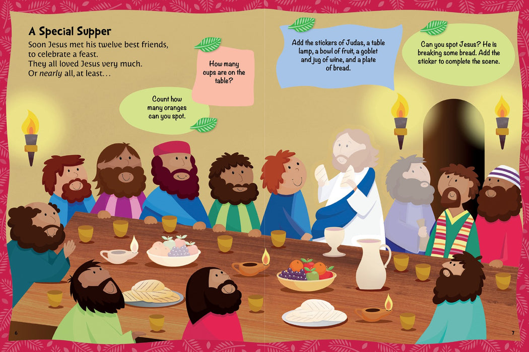 The Easter Story Sticker Book