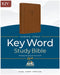 KJV Hebrew-Greek Key Word Study Bible, Brown, Indexed
