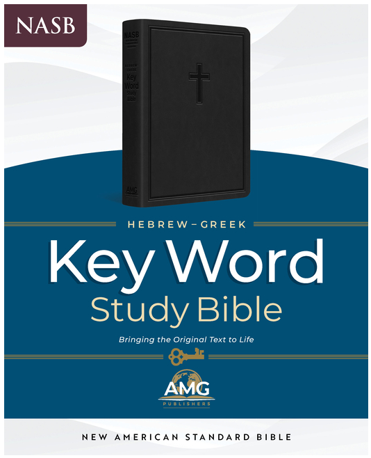 NASB Hebrew-Greek Key Word Study Bible, Black