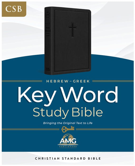 CSB Hebrew-Greek Key Word Study Bible, Black