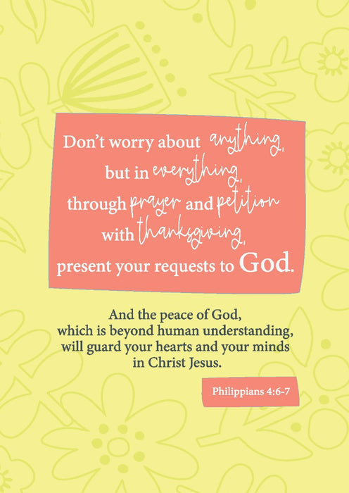 Peace Of God Postcard - Pack Of 12