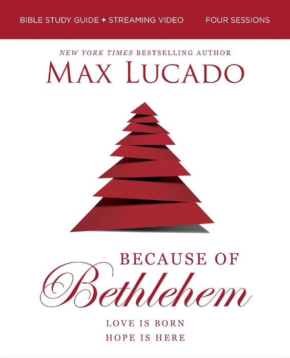 Because of Bethlehem Bible Study Guide with Streaming Video