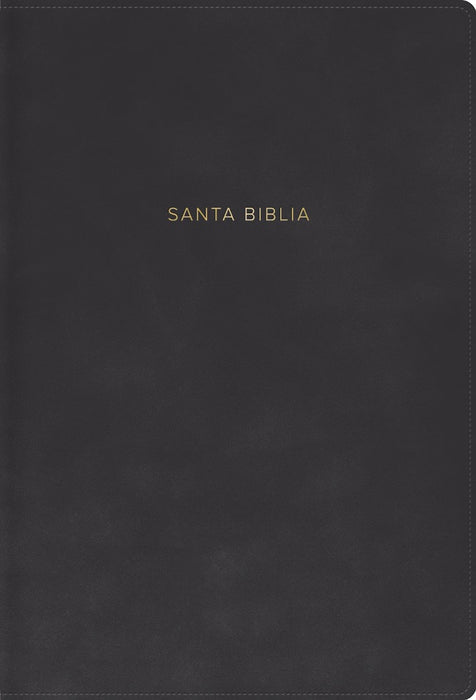 RVR 1960 Biblia Letra Supergigante, Negro, Símil Piel