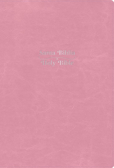RVR 1960/KJV Biblia Bilingüe, Rosa, Símil Piel Con Índice