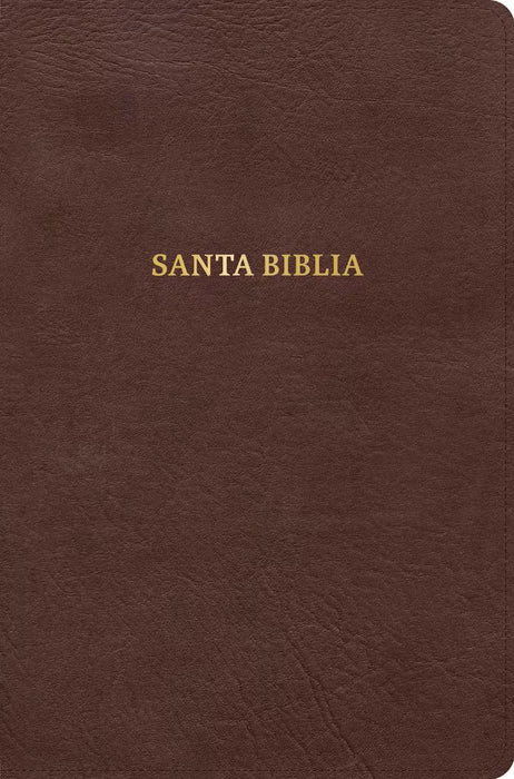 RVR 1960 Biblia Gracia, Café, Símil Piel
